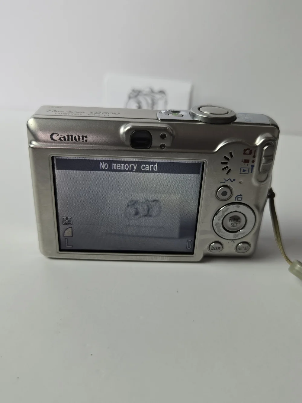Canon PowerShot Digital ELPH SD600 6.0MP Camera w/ Charger/Batt. Tested & Works! - Picture 11 of 15